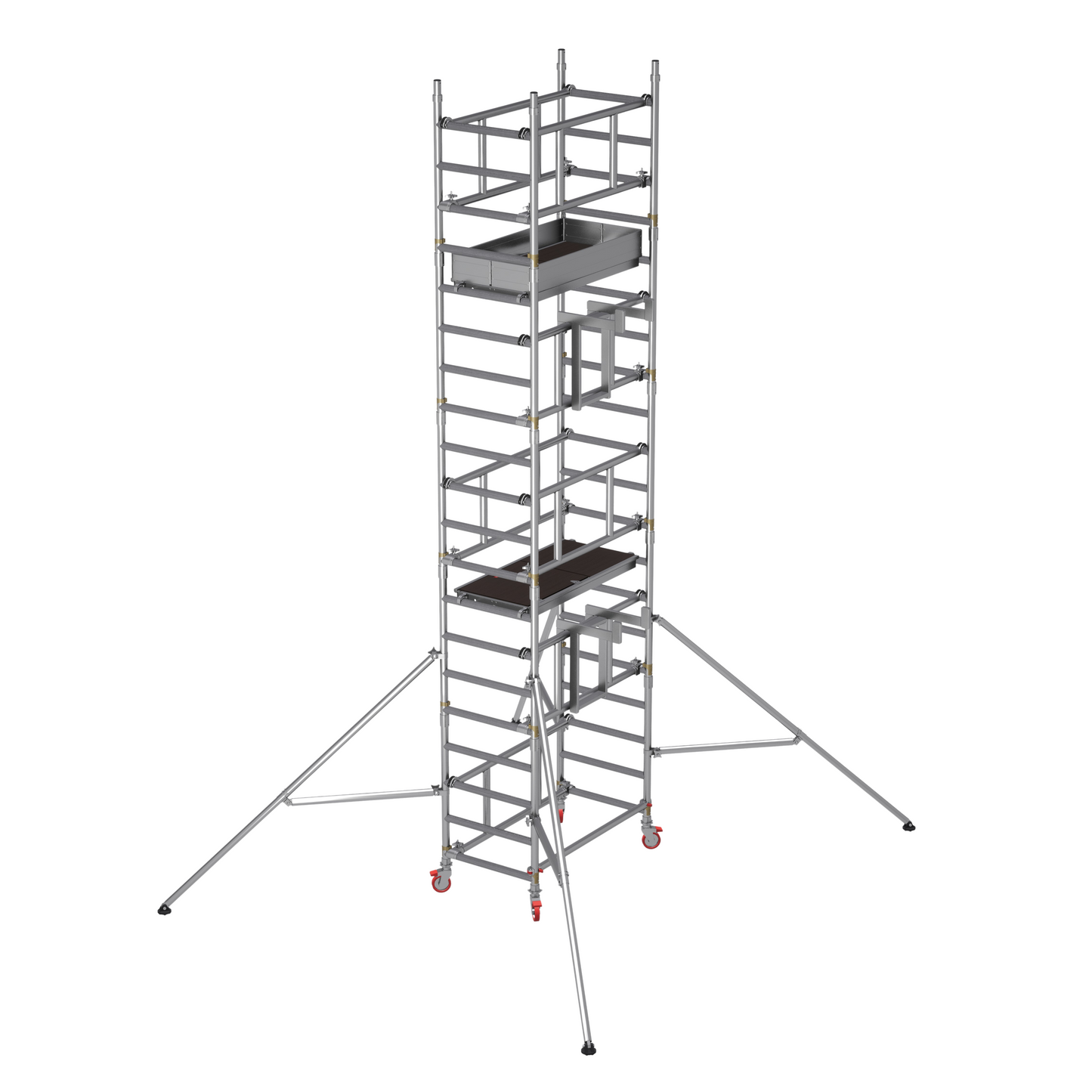 UTS One-Man Mobile Access Scaffold Tower 4.2M Platform Height (6.2M Working Height)