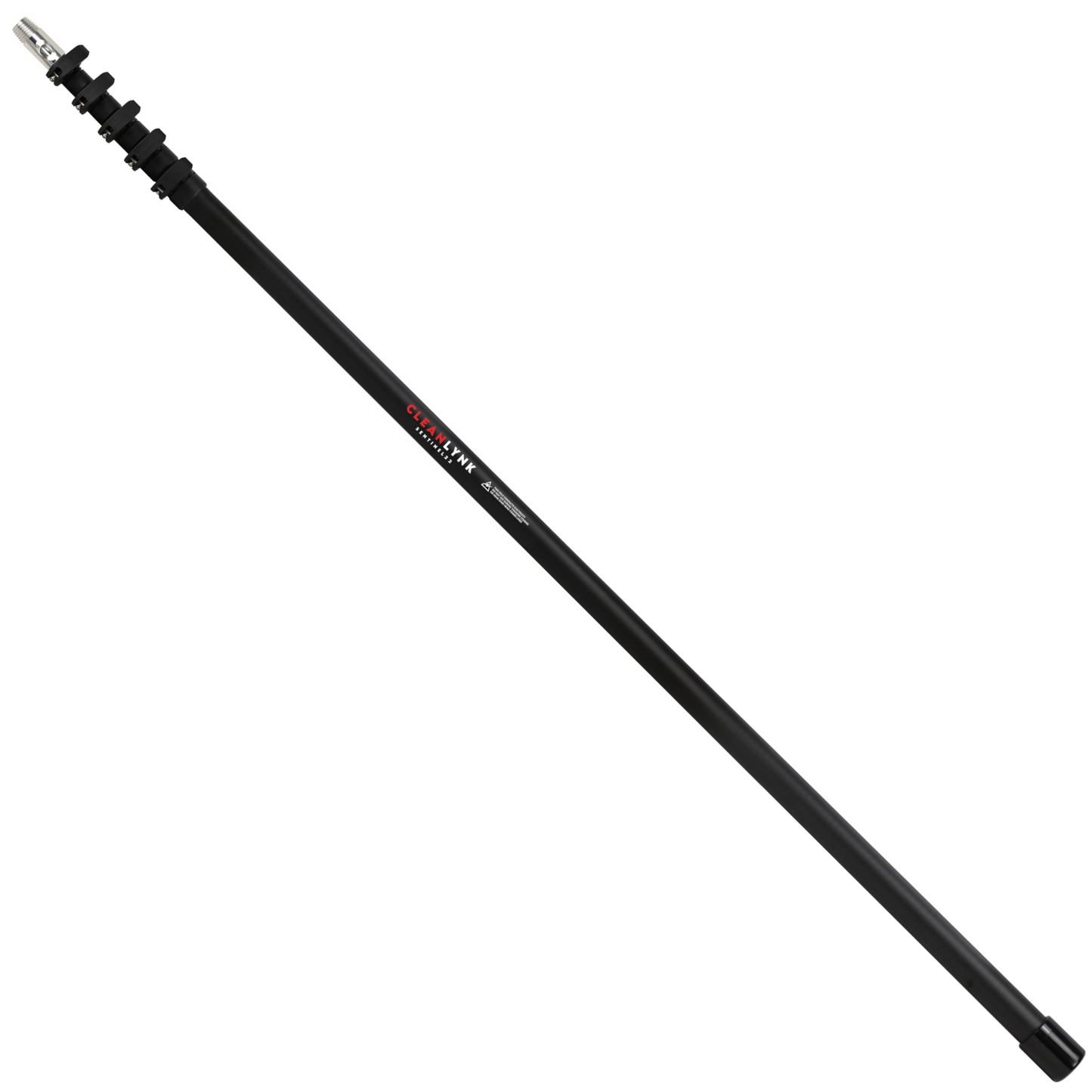 CleanLynk Sentinel22 Woven Carbon Fibre (24T) Water Fed Pole 22FT image 0
