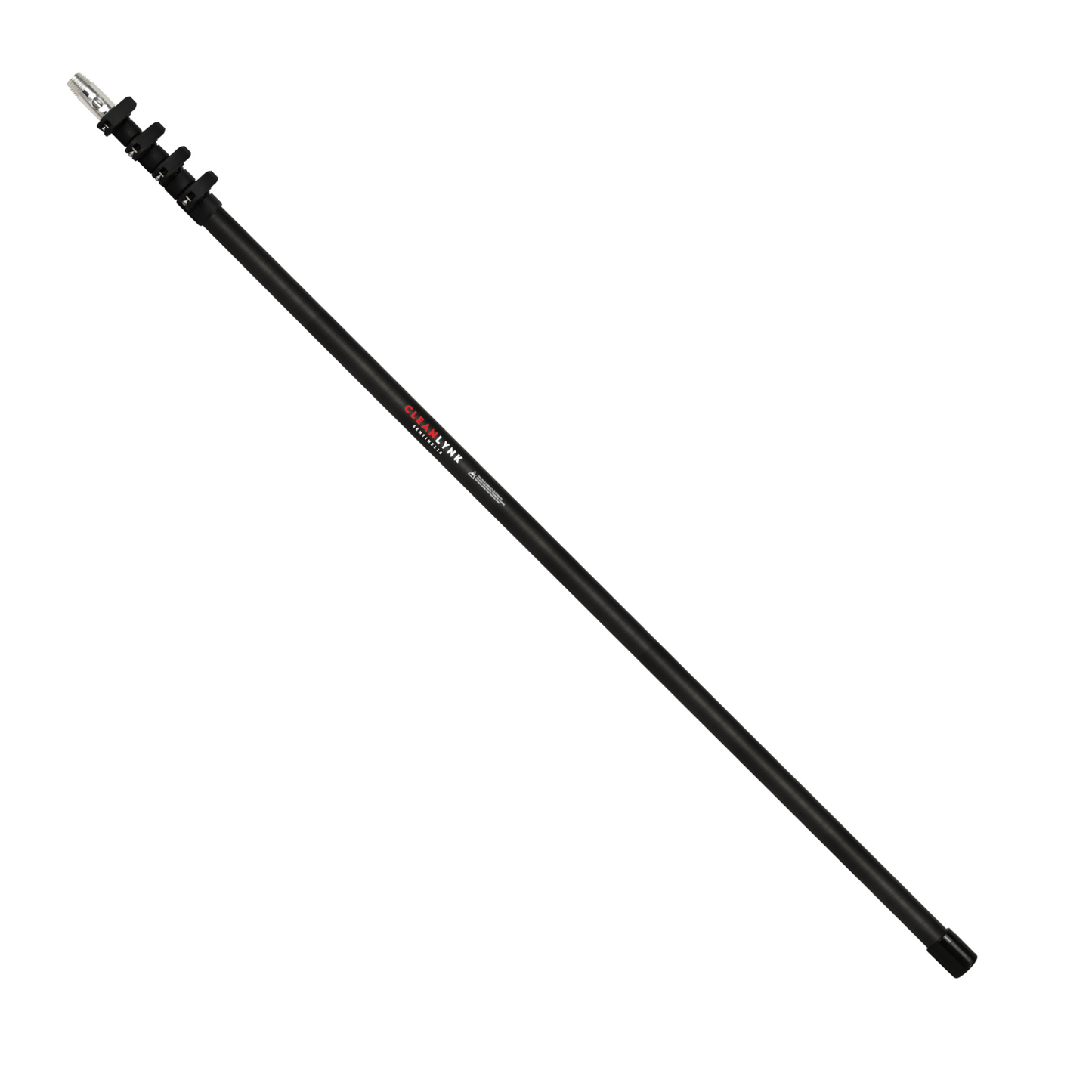 CleanLynk Sentinel18 Woven Carbon Fibre (24T) Water Fed Pole 18FT image 0