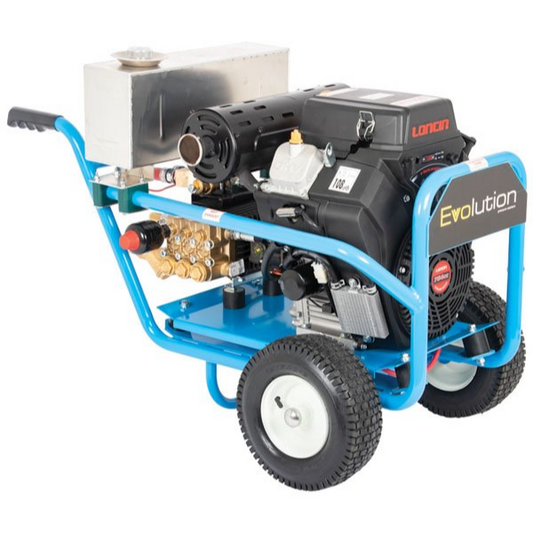 Evolution 3 Series Loncin LC2V80FD5 V-Twin 24HP 41200 41LPM 200 BAR Electric Start Petrol Pressure Washer