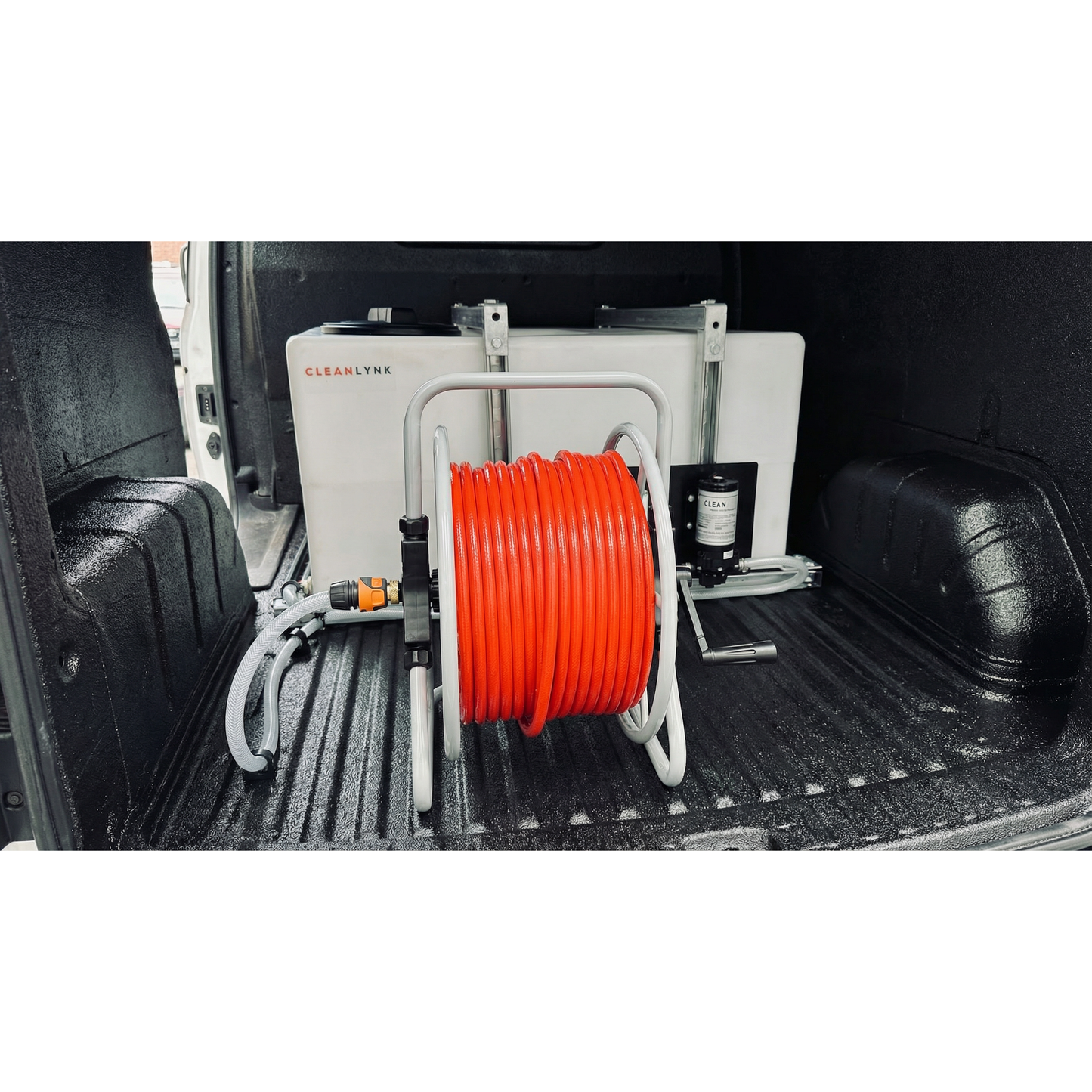 Cleanlynk CORE 400L Dual Operator Van Mounted Water Fed Pole Window Cleaning System