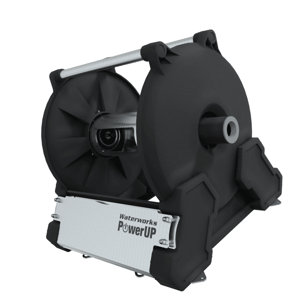 Waterworks PowerUP XL Electric Window Cleaning Hose Reel RHW