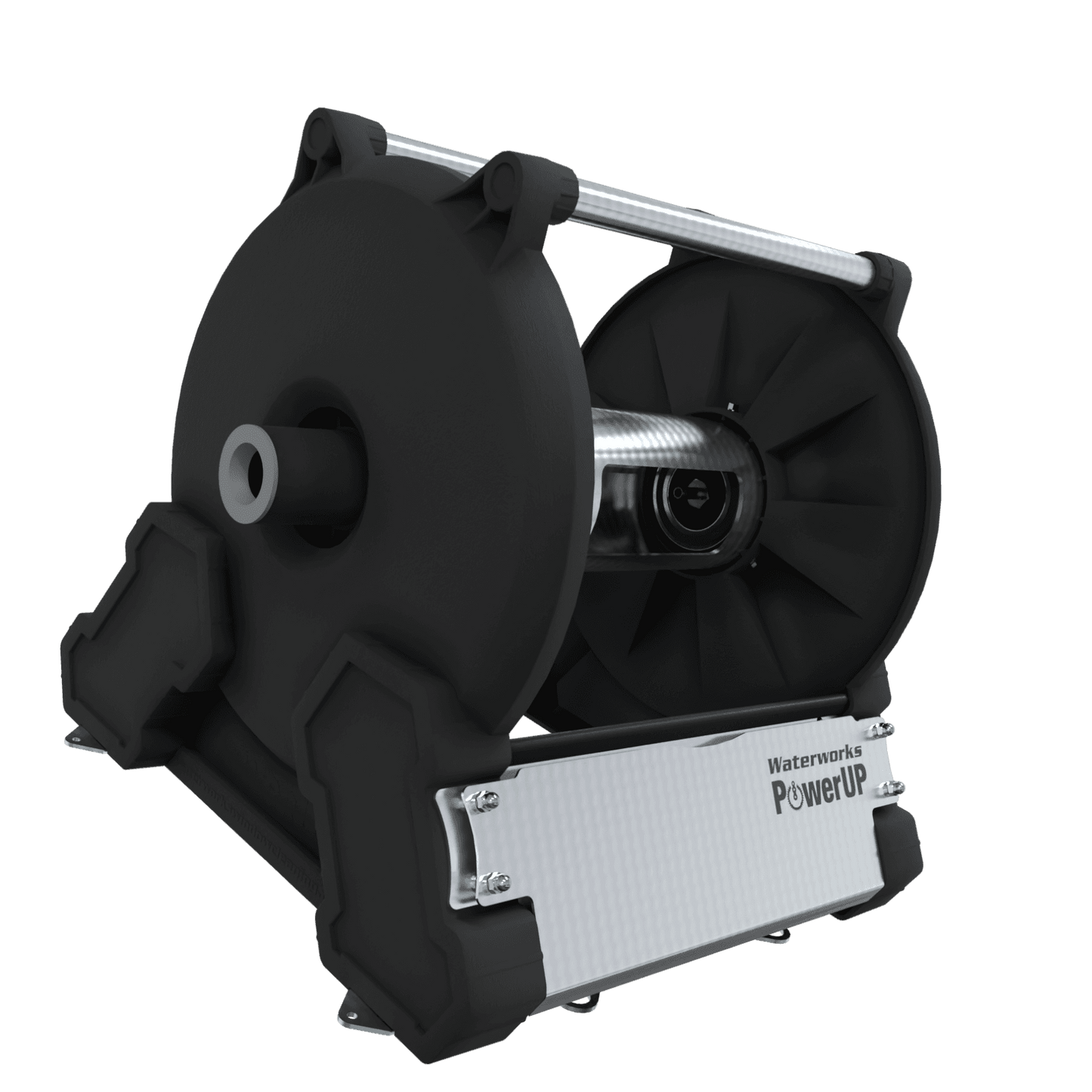 Waterworks PowerUP XL 60M Electric Pressure Washing Hose Reel 275 BAR LHW