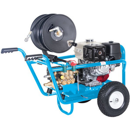JET 30125 30 LPM 125 BAR Petrol Drain Jetter & Pressure Washer image 0