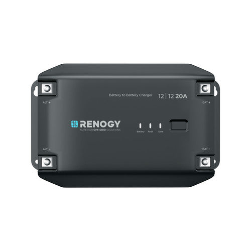 Renogy 12V 20A DC-DC B2B Leisure Battery Charger