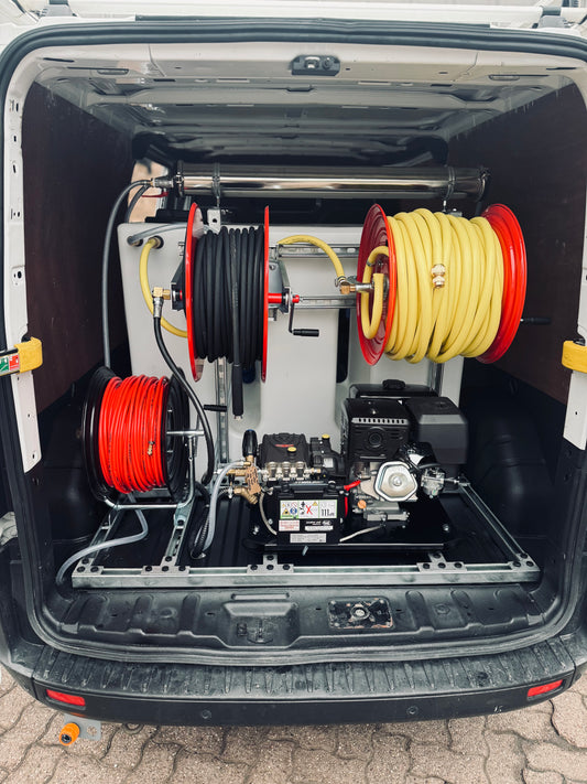 Cleanlynk CORE DUO Van Mounted Pressure Washing & RO/DI Window Cleaning System