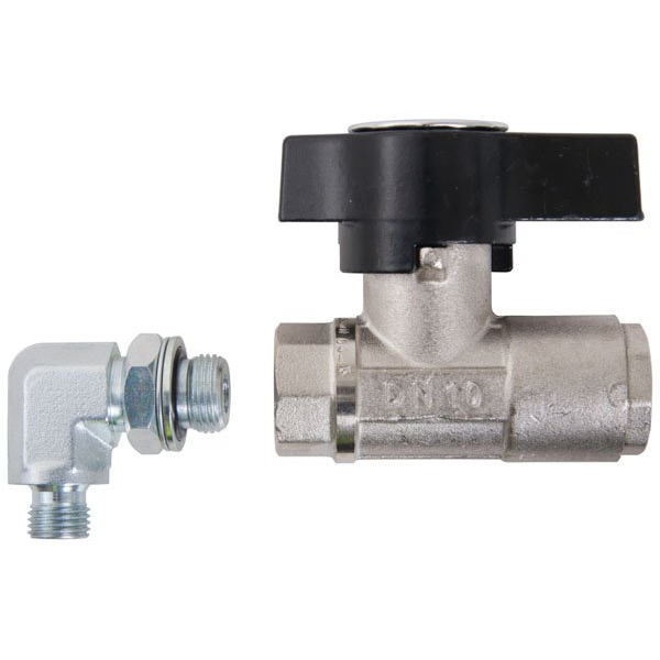Easy Prime Ball Valve Kit with Elbow 1/4"