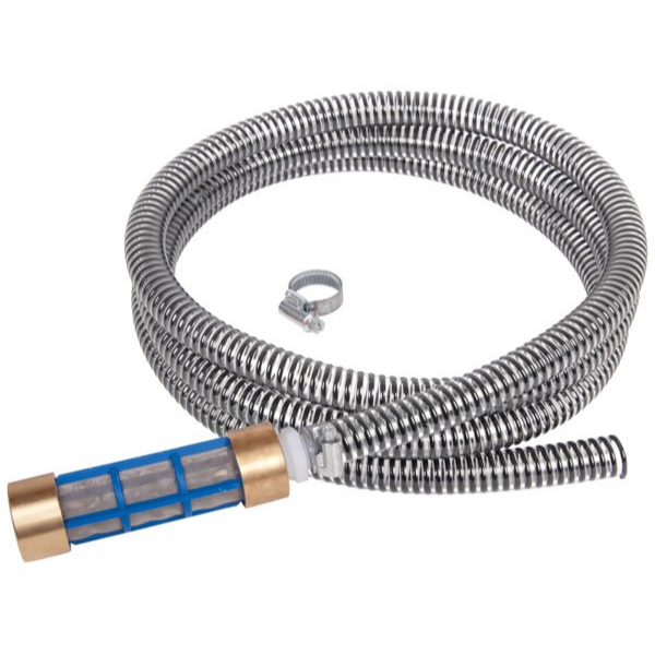 3M 3/4" Heavy Duty Suction Hose with 50 Mesh Weighted Filter