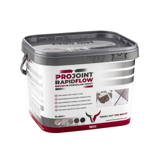 Nexus ProJoint™ RapidFlow™ Brush In Porcelain Paving Grout - Light Grey - 12.5KG image 0