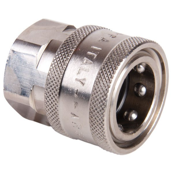 MAXI Stainless Steel Quick Release Coupling 1/4" BSP Female image 0