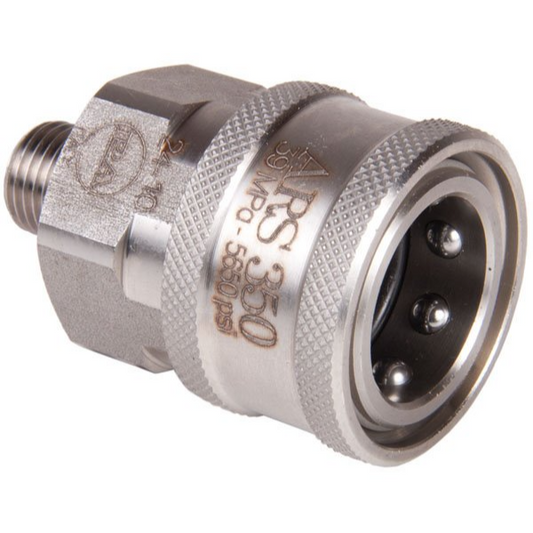 MAXI Stainless Steel Quick Release Coupling 1/4" BSP Male image 0