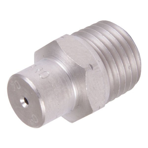 1/4" 0 Degree Pencil Jet Spray Nozzle Stainless Steel image 0