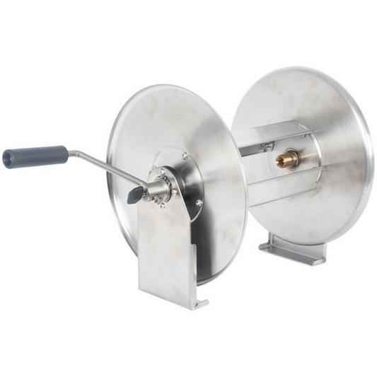 40M Stainless Steel Manual Hose Reel 400 BAR image 0