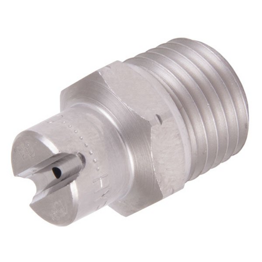 1/4" 25 Degree Fan Jet Spray Nozzle Stainless Steel image 0