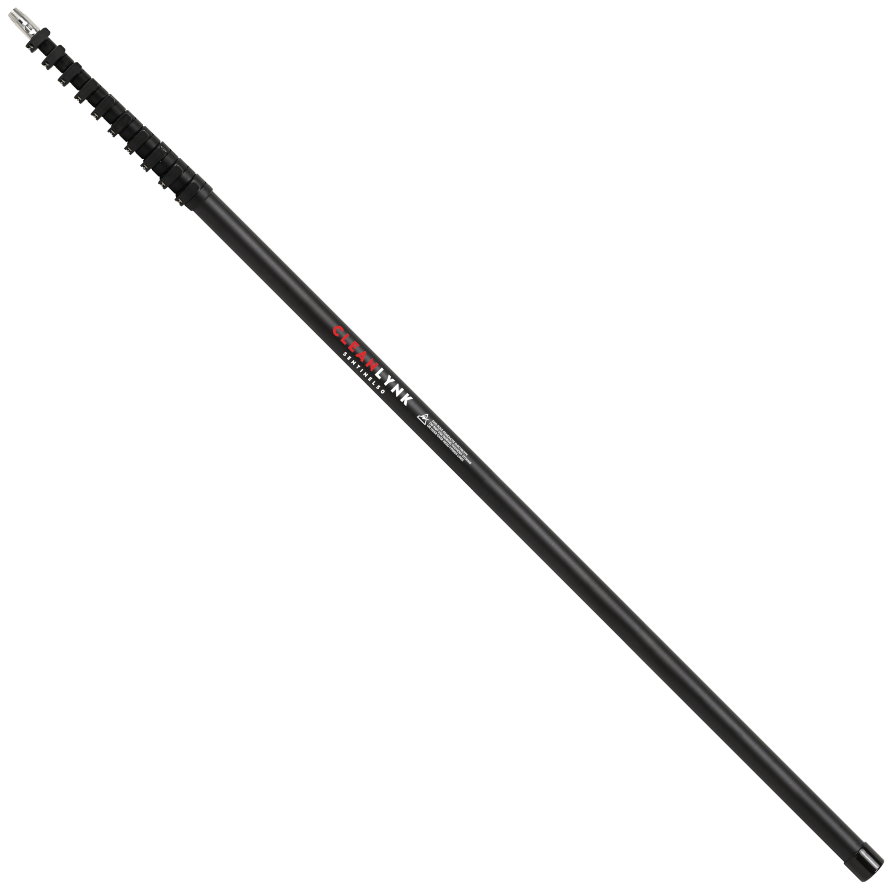 CleanLynk Sentinel65 Woven Carbon Fibre (24T) Water Fed Pole 65FT ...