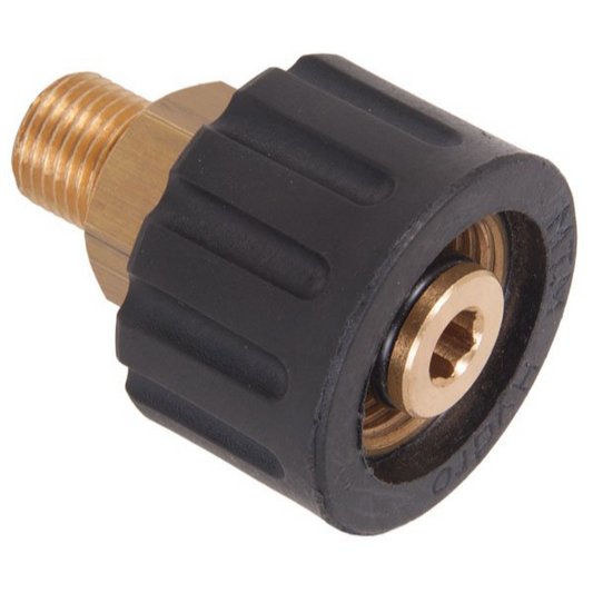 M22 F x 1/4" BSP M Screw Coupler image 0