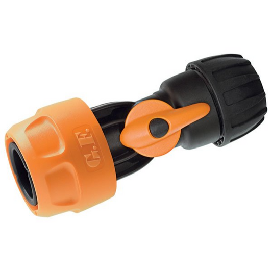 1/2" Garden Hose Quick Release Coupler with Tap