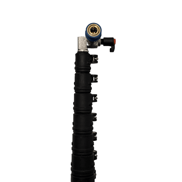 CleanLynk Sentinel17 Carbon Fibre (24T) Pressure Washing Pole 17FT with Foot Pedal image 1