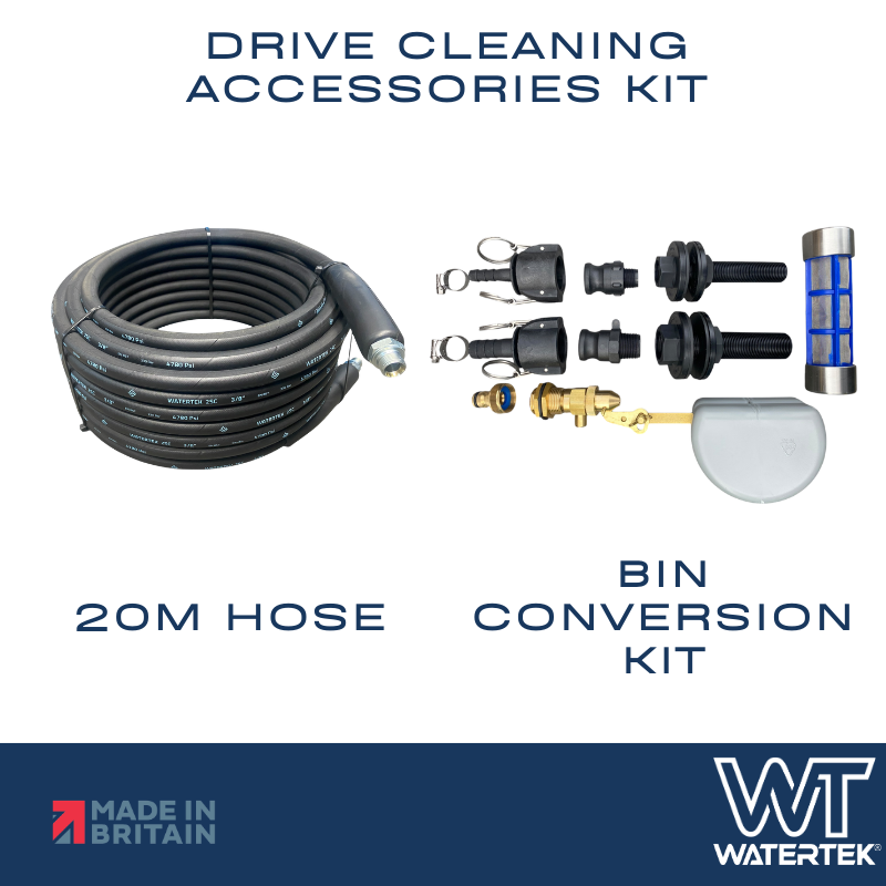 Watertek Vanguard V400 21LPM 200 BAR Petrol Pressure Washer Starter Kit