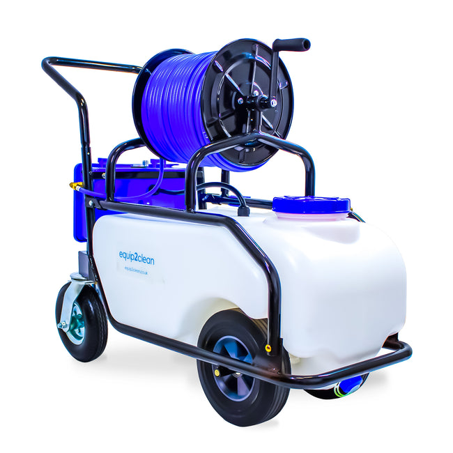 Aquaspray 60L Water Fed Pole Window Cleaning Trolley System