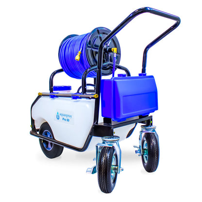 Aquaspray 60L Water Fed Pole Window Cleaning Trolley System
