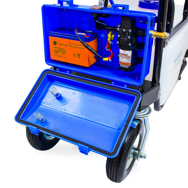 Aquaspray 60L Water Fed Pole Window Cleaning Trolley System