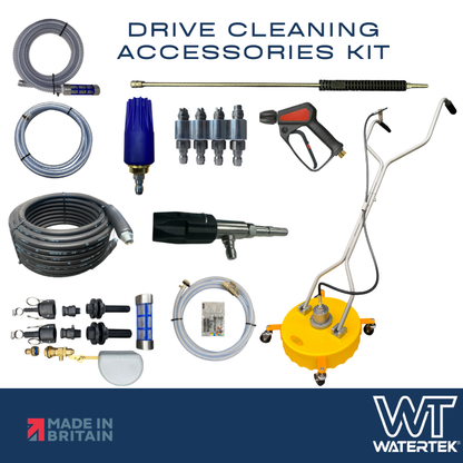 Watertek Vanguard V400 21LPM 200 BAR Petrol Pressure Washer Starter Kit
