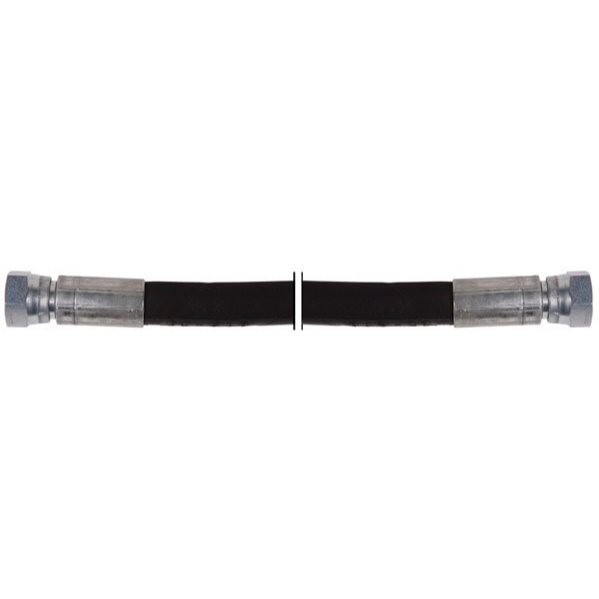 355MM 3/8" 1 Wire 3/8" BSP F Straight x 3/8" BSP Straight 250 BAR High Pressure Reel Connection Hose