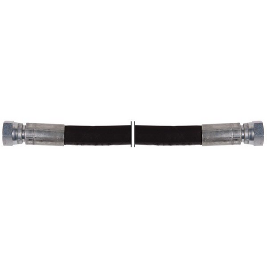 355MM 3/8" 1 Wire 3/8" BSP F Straight x 3/8" BSP Straight 250 BAR High Pressure Reel Connection Hose