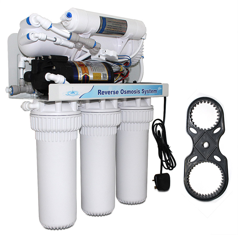 400 GPD Window Cleaning Reverse Osmosis System with Booster Pump