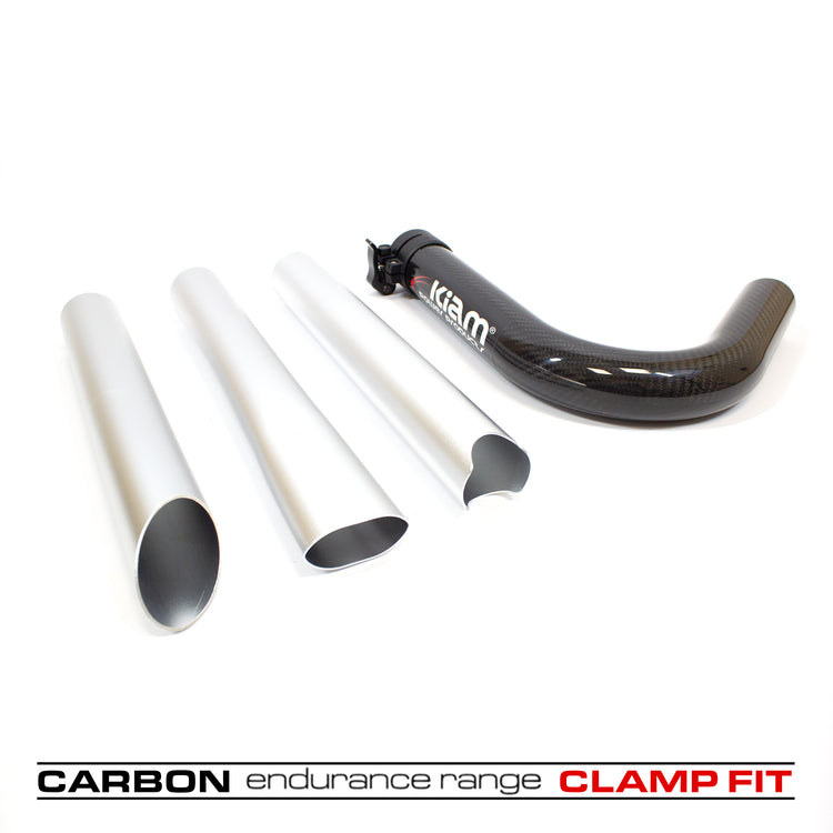 135 Degree 51MM Clamped Carbon Fibre Swan Neck and Aluminium End Tool Kit