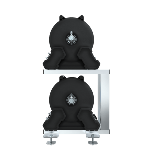 Waterworks PowerUP HD Stainless Steel Double Reel Stacking Frame