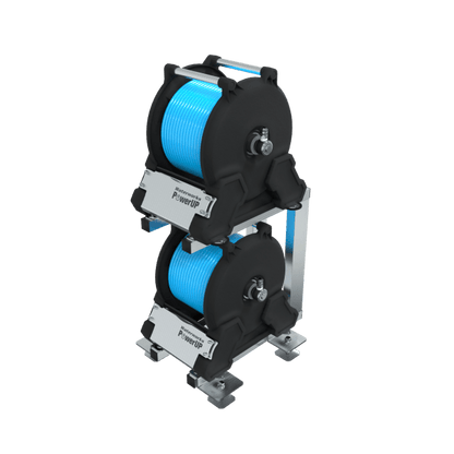 Waterworks PowerUP HD Stainless Steel Double Reel Stacking Frame