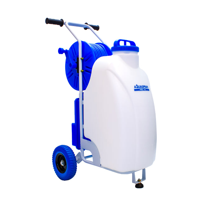 Aquaspray 45L Water Fed Pole Window Cleaning Trolley System