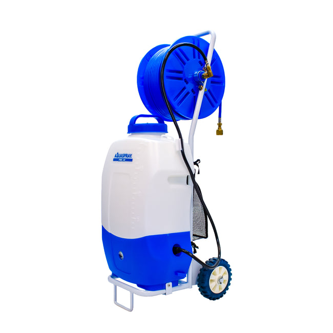 Aquaspray 20L Water Fed Pole Window Cleaning Trolley System