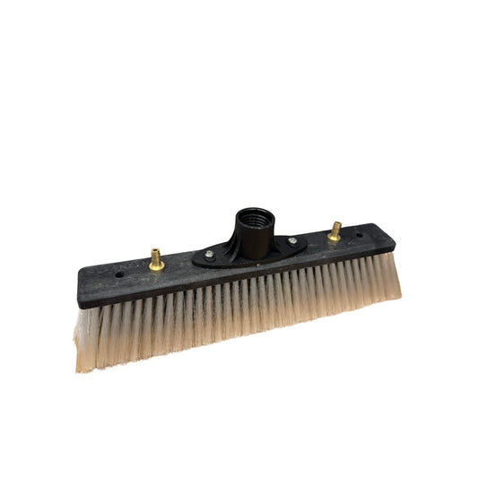 Cleanlynk GLADIUS 26cm (10") Hybrid DuPont Nylon + Synthetic Boars Hair Water Fed Pole Brush