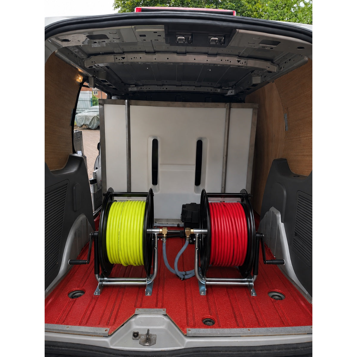 Cleanlynk FOUNDATION 650L Dual Operator Van Mounted Water Fed Pole Window Cleaning System
