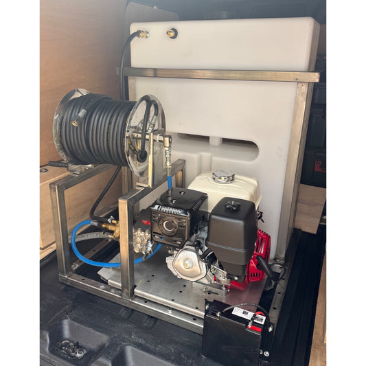 Cleanlynk Valkyrie X 21/200 21 LPM 200 BAR Van Mounted Petrol Pressure Washer