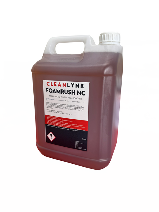 Cleanlynk Foamrush NC Extra Strength Non-Caustic Traffic Film Remover - 5L