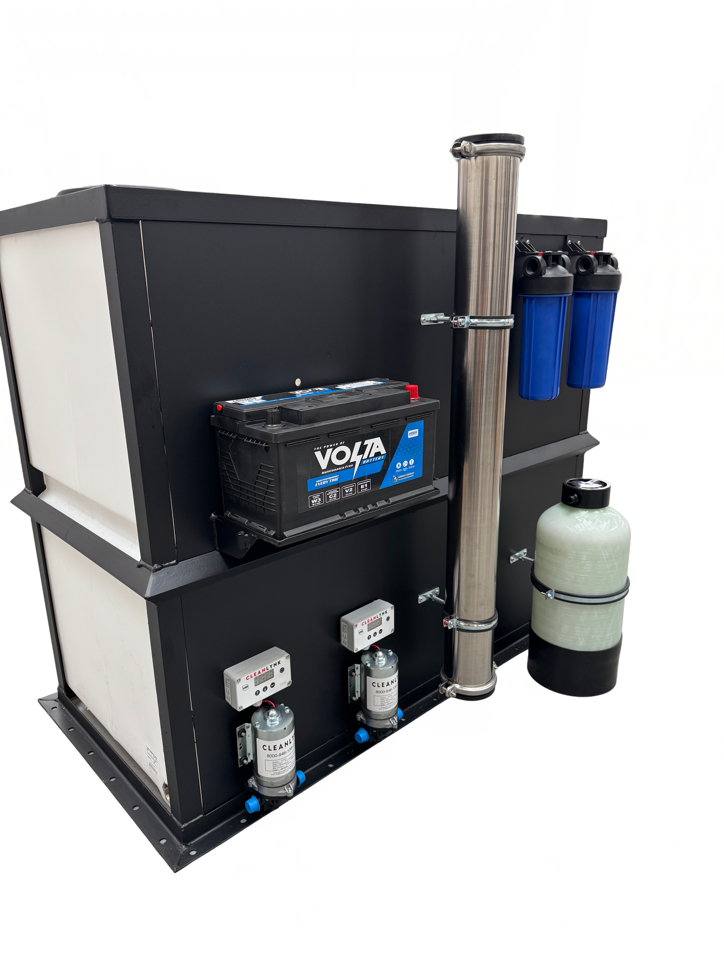 Cleanlynk FORTRESS 2.0 350L Van Mounted Water Fed Pole Window Cleaning System