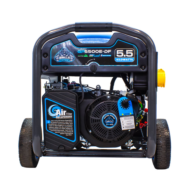 Gorilla Power GP550E-DF 5500W Dual Fuel Electric Start Generator