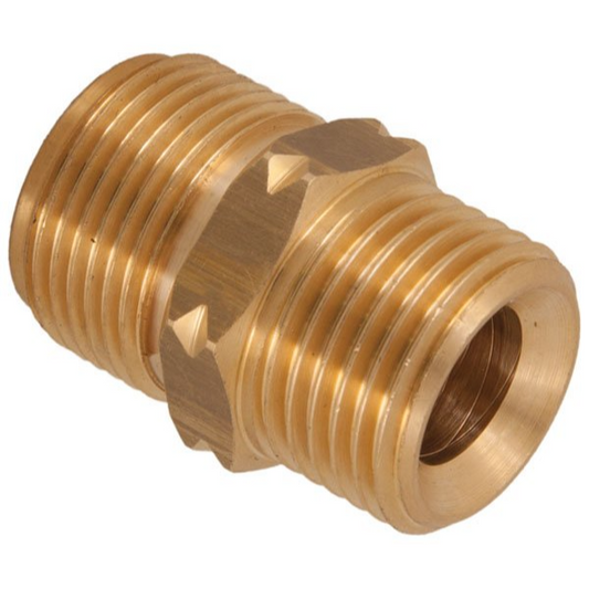 M22 M x 1/2" BSP M Adaptor