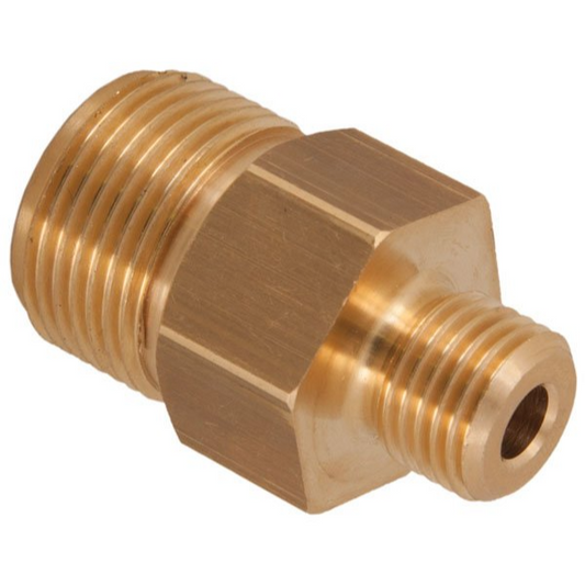 M22 M x 1/4" BSP M Adaptor