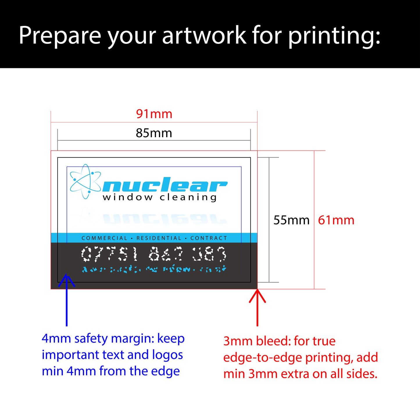 Business Cards - Print Your Own Design