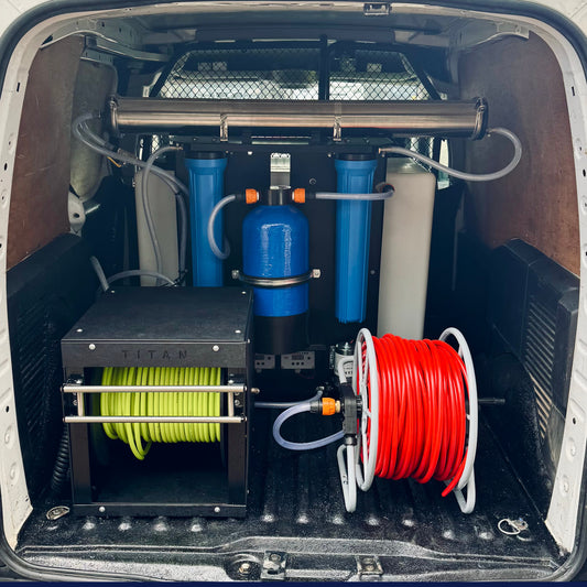 Cleanlynk CORE 500L RO/DI Single Operator Van Mounted Water Fed Pole Window Cleaning System