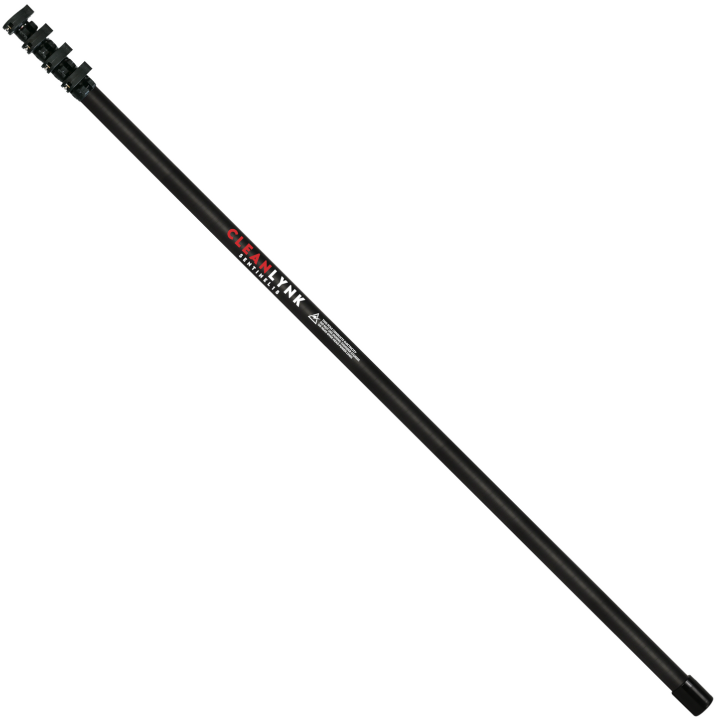 CleanLynk Sentinel18 V2 24T Anti Spin Carbon Fibre Water Fed Pole 18FT