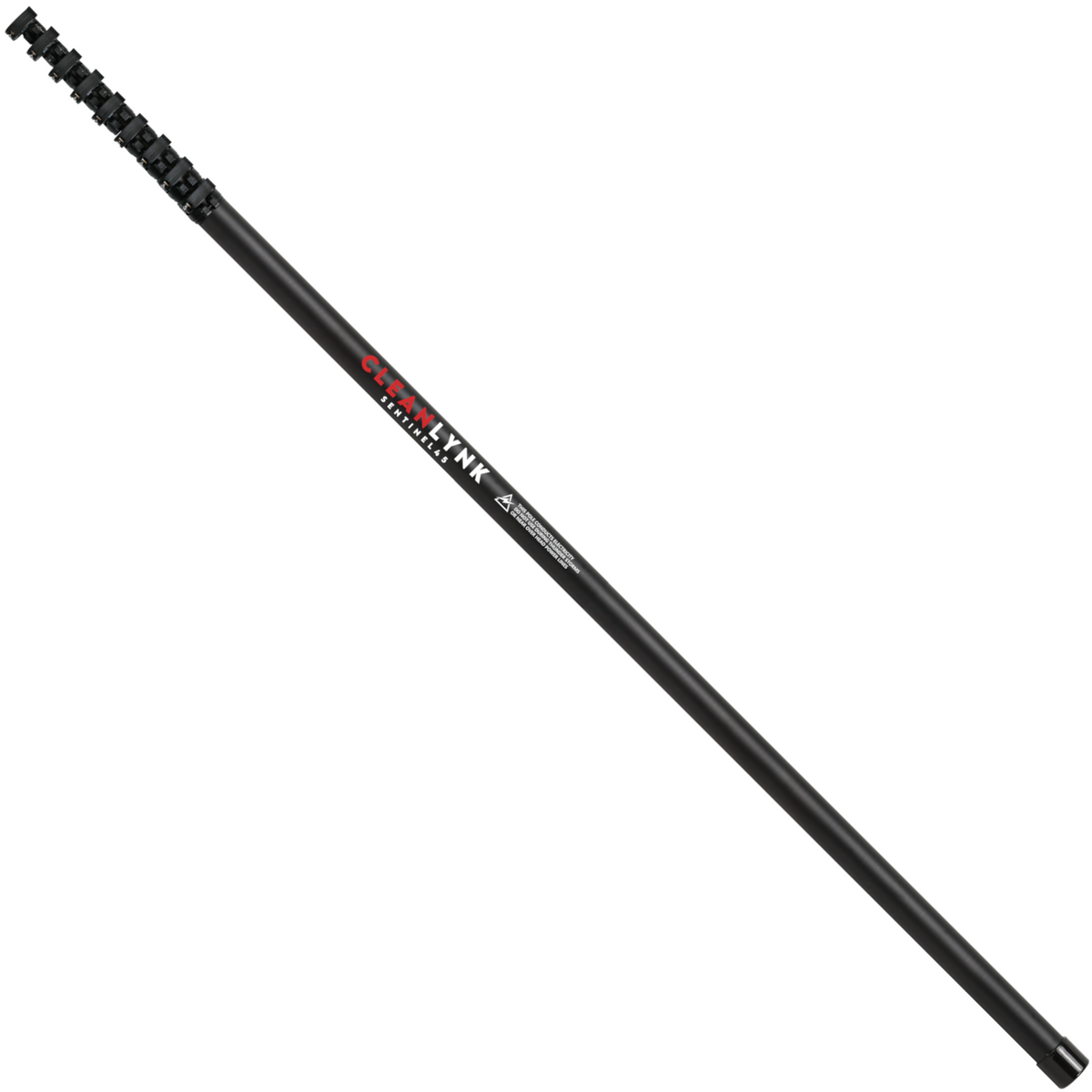 CleanLynk Sentinel45 V2 24T Anti Spin Carbon Fibre Water Fed Pole 45FT