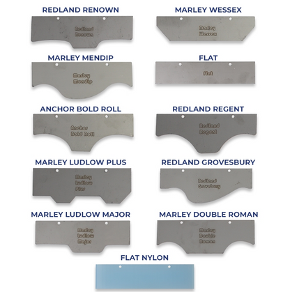 SkyScraper Roof Scraping Blade Profiles - Pack of 11