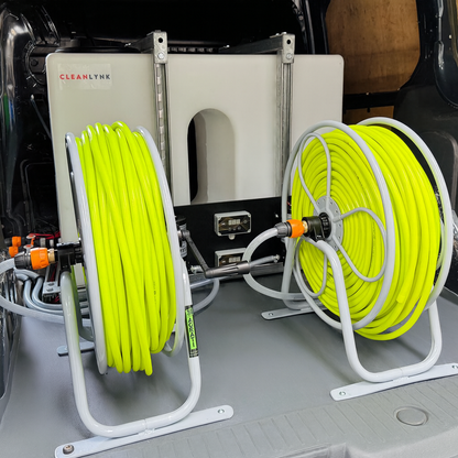 350L Single Operator Van Mounted Water Fed Pole Window Cleaning System