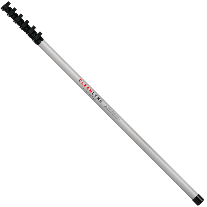 CleanLynk Vanguard25 PICO V2 Ultra High Mod Anti Spin Carbon Fibre Water Fed Pole 25FT